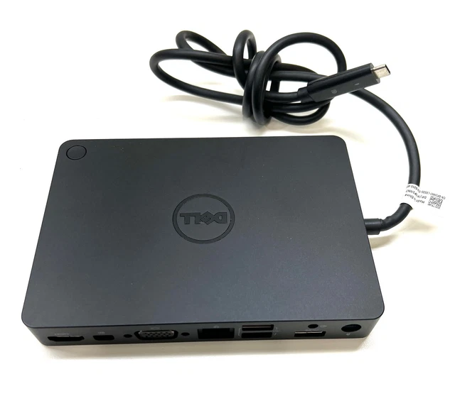 DELL WD15 K17A Laptop Docking Station with AC Adapter, USBC 29.99