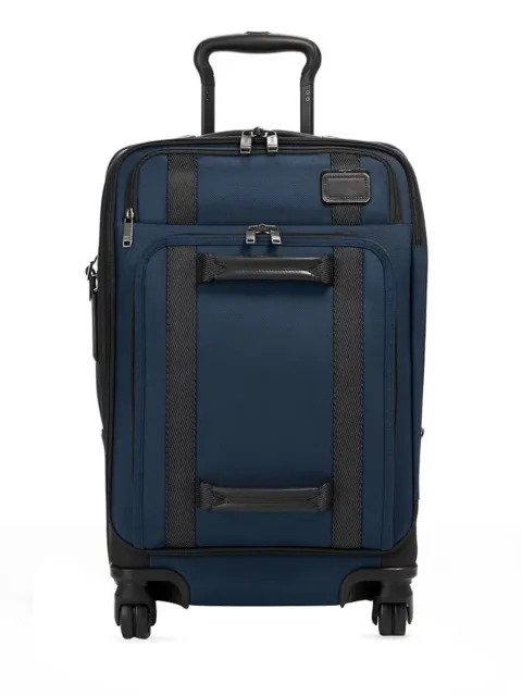 Tumi Merge  Front lid International Carry On Luggage Expandadle  NAVY BLUE $750