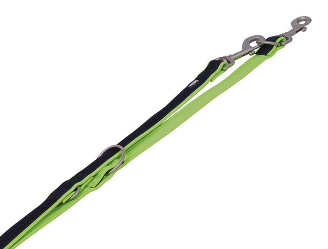 Nobby Führleine "Mesh Preno" Nylon Neopren Hundeleine verstellbar Gr. L-XL