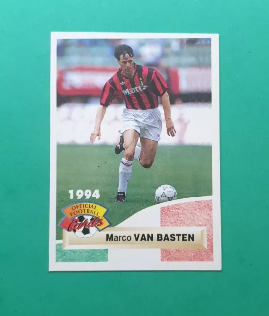 Van Basten Marco Panini Football Cards 1994 N°244 Milan Ac