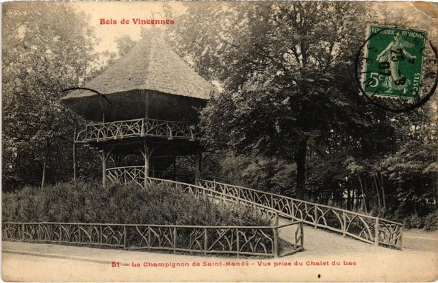 CPA AK Vincennes Le Champignon de St.MAnde FRANCE (1283120)