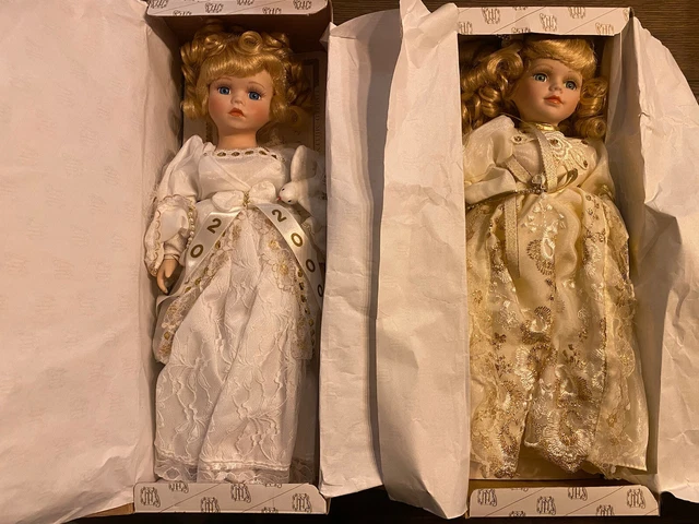Porcelain Angel Dolls Tiffany, Grace Heritage Signature Collection Lot #2