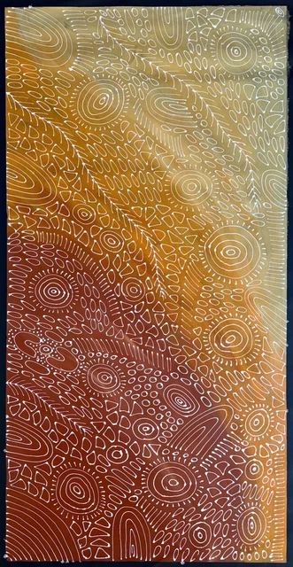 Freda Price Pitjara作 アボリジニアート thisisaboriginalart-freda-
