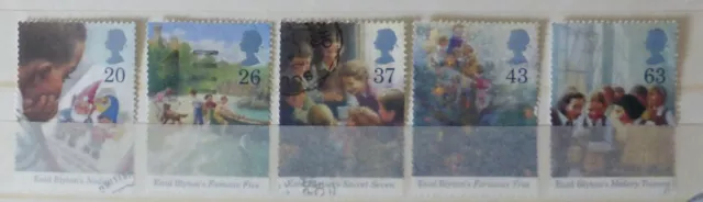 GB QEII 1997 set SG2001-5 Birth Centenary of Enid Blyton