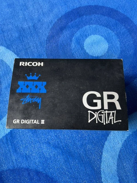 RICOH GR DIGITAL III × STUSSY 30th Anniversary Limited to 500 units w/Box