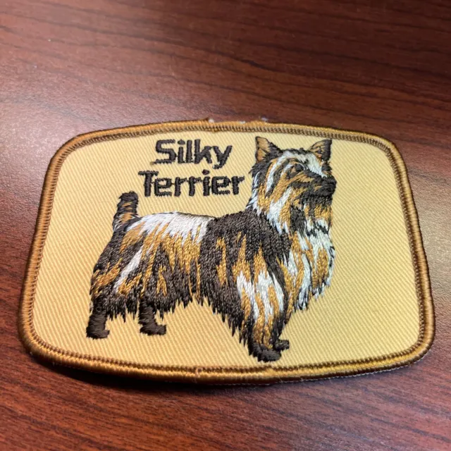 SILKY TERRIER Dog Patch Pet Animal Pick A Embroidered