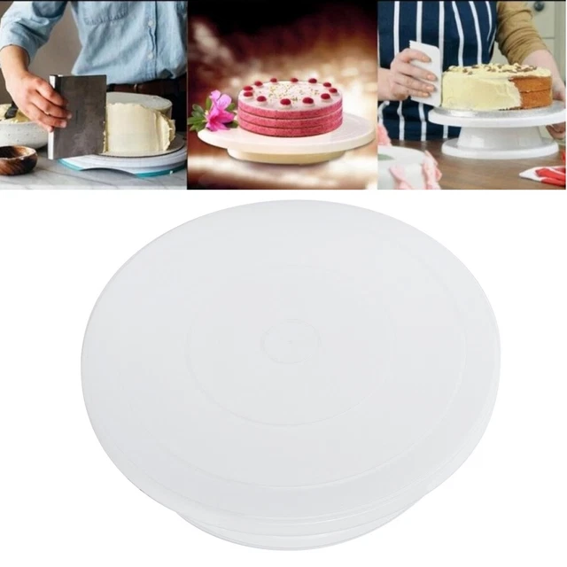11in Cake Turntable DIY Rotating Cake Turntable Decorating Stand Base Bakeware