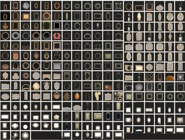 7000+ pcs 3D Models STL files  for cnc in STL file format MEGA PACK