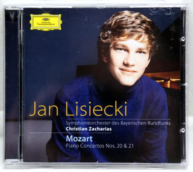 CD - JAN LISIECKI - Mozart Piano Concertos Nos. 20 & 21