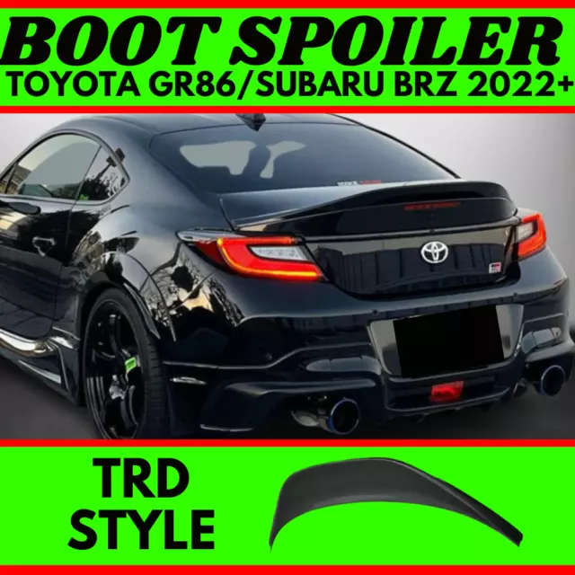 TRD STYLE REAR Trunk Duckbill Spoiler For 2019-2021 Toyota Supra GR-Gloss  Black $299.00 - PicClick AU