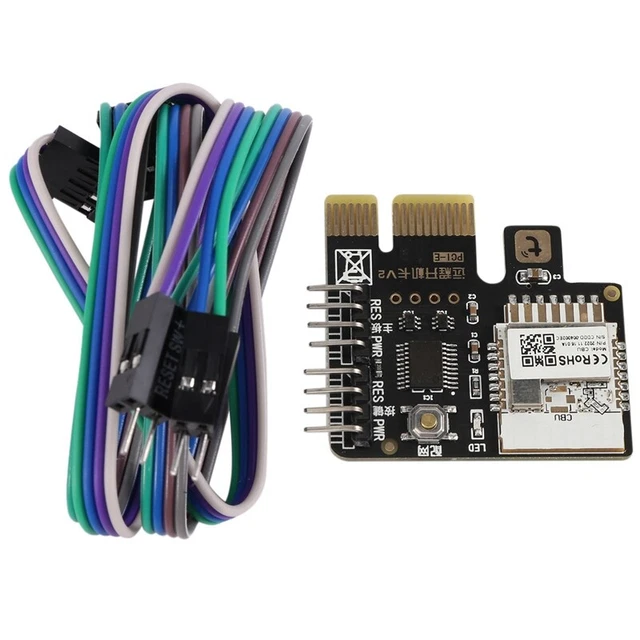 TUYA WIFI COMPUTER Power Reset Switch PCIe Card for PC Computer,APP8034 ...