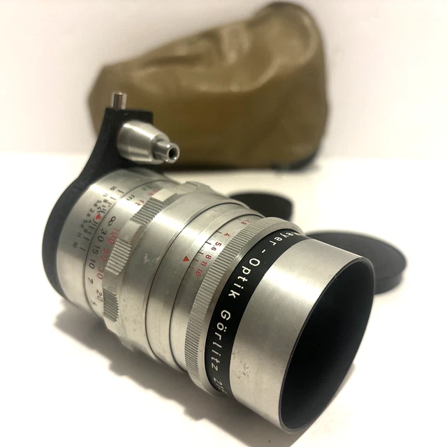 Objectif Photo Vintage MEYER-OPTIK 300mm F/4.5 - Monture à Vis Pour GLOBICA - Rare Et Neuf Sous Blister