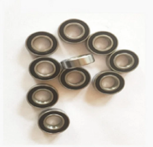 10Pcs 6802-2RS 15x24x5mm Metal Shielded Sealed Deep Groove Ball Bearings