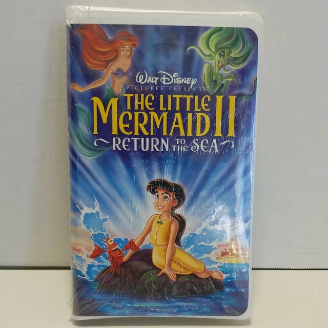VHS THE LITTLE Mermaid II - Return To The Sea - Walt Disney $8.00 ...