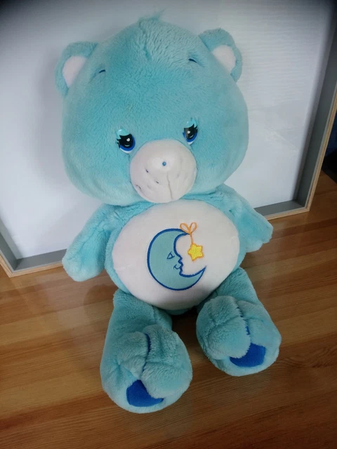 Peluche Care Bears Simba 35 Cm - Ours En Peluche Doux Bleu - Doudou Pour Bébé Dès La Naissance - 11