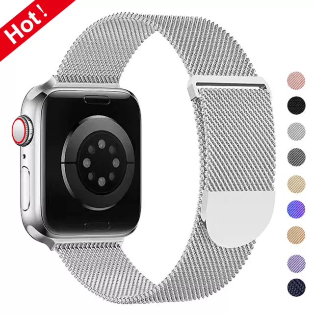 Magnetic Loop Band iWatch Strap For Apple Watch Ultra 9 8 7 6 5 4 2 SE 38mm-49mm