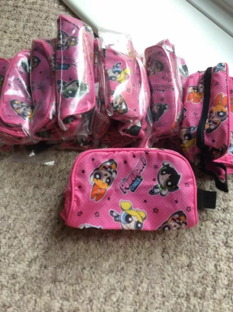 Powerpuff Girls Cartoon Network Washbag Toiletry Bag Make Up Bag Waterproof BNWT