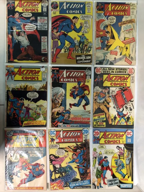 Action Comic (1971) Complete Set # 400-449 (F/VF) DC Action Comics 2