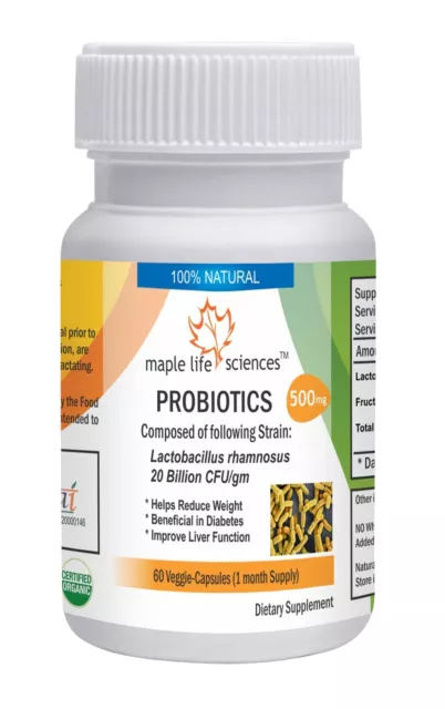 Probiotic blend of Lactobacillus rhamnosus 20 Billion CFU/GRAM Capsules 23