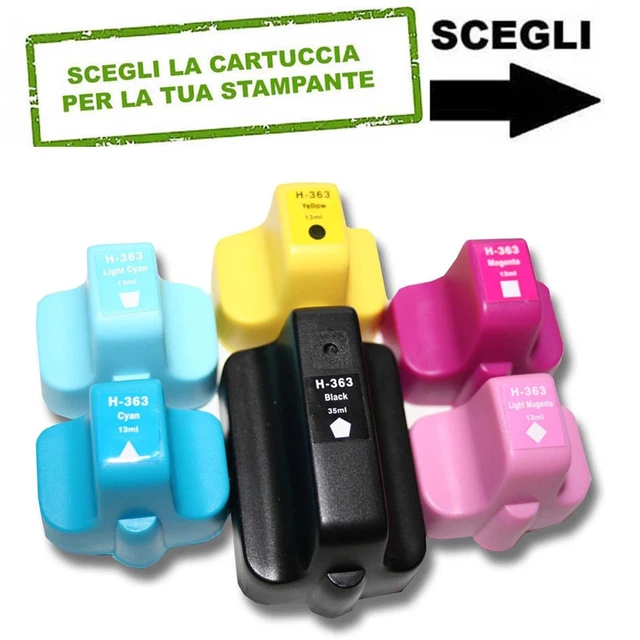 CARTUCCIA COMPATIBILE HP 363 per Photosmart series, AIO ***