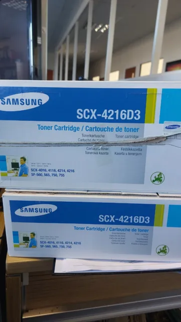 Original Samsung SCX-4216D3 Printer Toner Cartridge Sealed in Original Bag