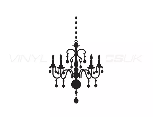 Chandelier Wall Sticker