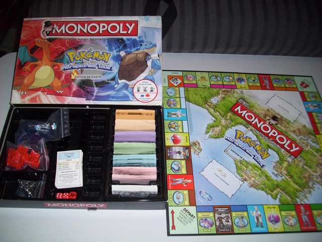 Carte Monopoly Pokémon Arène De Morgane M.Mime - Édition De Kanto, Occasion