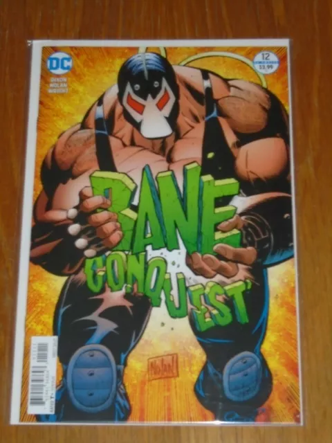 Bane Conquest #12 Dc Comics August 2018 Nm+ (9.6 Or Better)