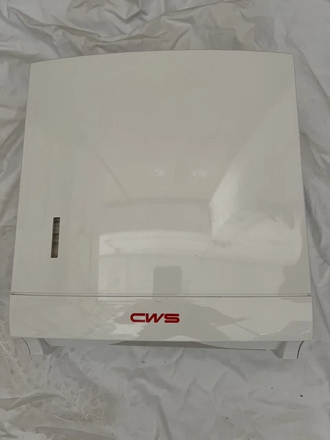 Distributore asciugamani di carta CWS slim plastica con serratura 4622000 circa 300 fogli