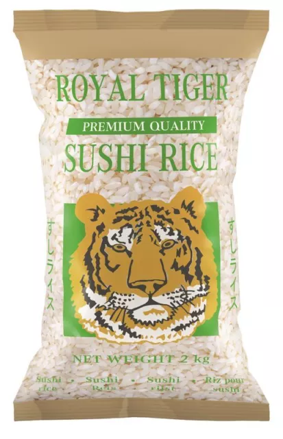 [ 2kg ] ROYAL TIGER Sushi Reis PREMIUM QUALITY Sushi Rice Sushireis