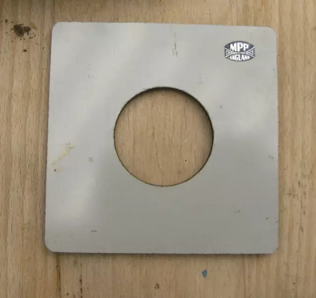 Panel de placa de lente genuino MPP mk8 VIII con orificio de compur 1 40 mm