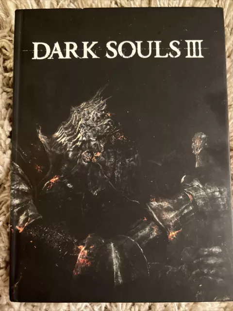 Dark Souls III 3 Official Collector's Edition Strategy Guide HC 2016 Book Only