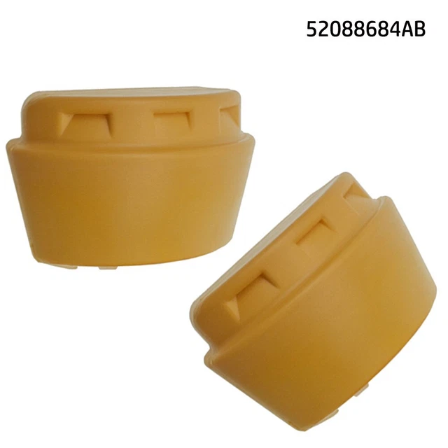 Coppia paraurti anteriori nuovi di zecca per Jeep Liberty KJ 02 07 materiale in gomma