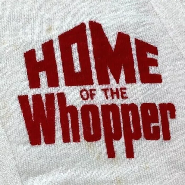 1966 Burger King Home Of The Whopper Underwear Funny Humor Leister Game Company