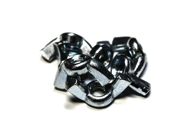 (1000) 5/16"-18 Wing Nuts -Coarse Thread- Zinc