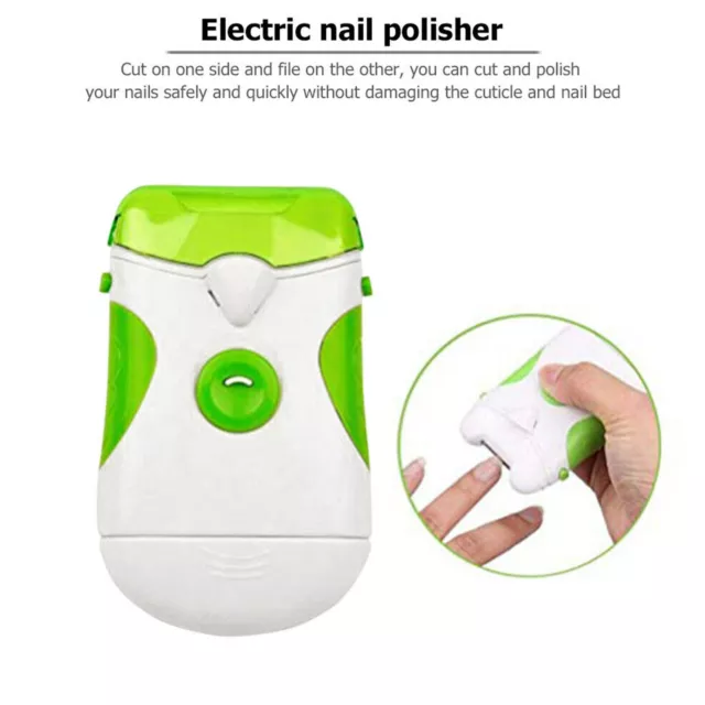 Cortador de uñas eléctrico cortador de uñas manicura de uñas de los pies nuevo