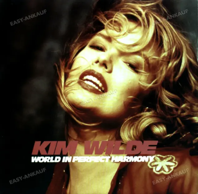 Kim Wilde - World In Perfect Harmony 7in 1990 (VG+/VG+) '