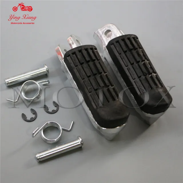 Front Footrest Foot Pegs Fit for HONDA VTR1000 VFR800 CBR1100XX XL1000 CB919F