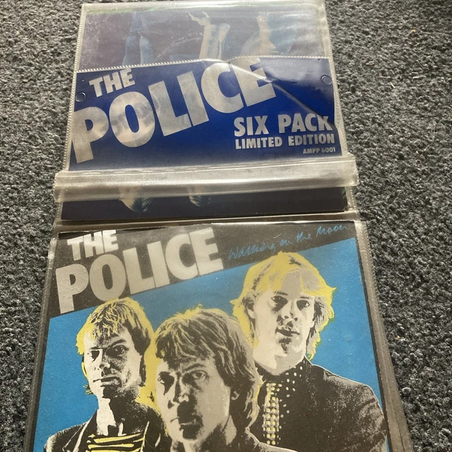 THE POLICE LIMITED Edition Six Pack A&M AMPP 6001 1980 BLUE VINYL