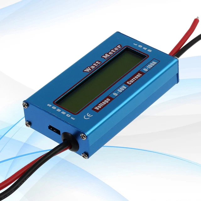 NEU 100A 60V DC RC Helicopter Airplane Battery Power Analyzer Watt Meter
