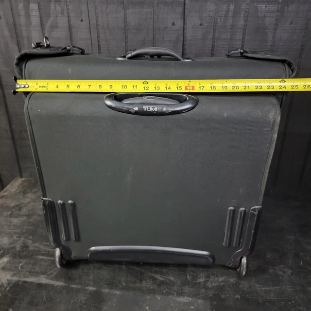 TUMI 22032D4 Alpha 24" Extended Stay Wheeled Garment Bag Suitcase Luggage w/ Tag 10
