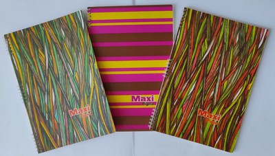5 pezzi Maxi quaderni con calcolatrice  incorporata linea Cacharel 