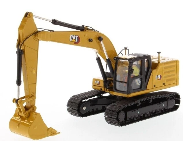 Pelleteuse CATERPILLAR 320 DIECAST MASTERS 1/50 Avec Figurine Conducteur - DCM85569