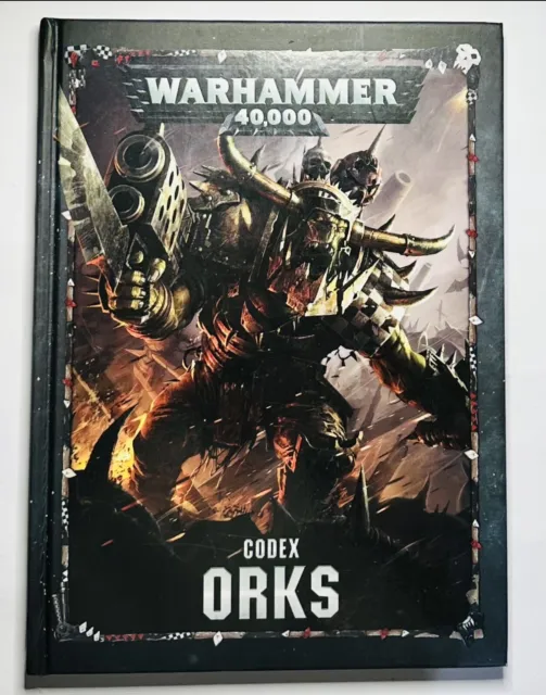Warhammer 40k. Games Workshop. 8th Edition. Ork Codex. Oop.