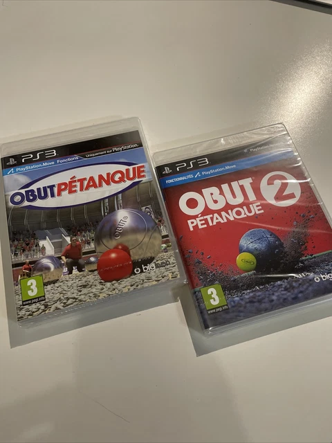 Jeu Obut Pétanque PS3 - Neuf Sous Blister - Move Compatible - PAL VF