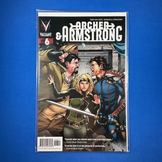 Archer & Armstrong #6 Cover A Eternal Warrior Valiant Comics Entertainment 2012