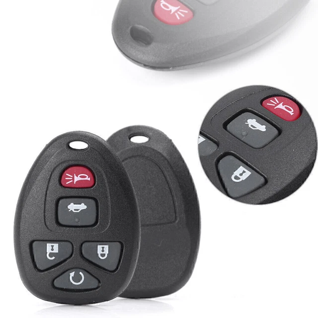 5-Buttons Remote Fob Case Fold Key Flip Shell for Buick Lucerne 2006-2012
