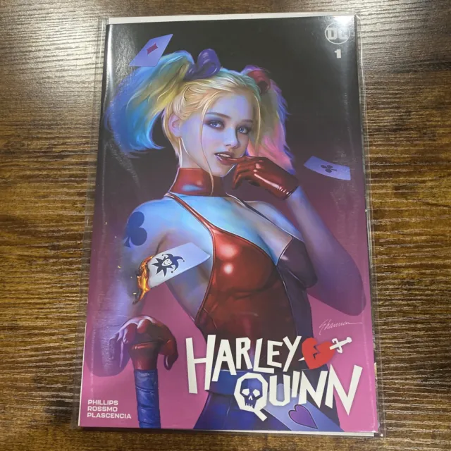 Harley Quinn #1 * Nm+ * Shannon Maer Trade Dress Variant Exclusive Batman 🔥🔥🔥