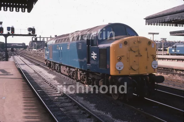 York Station Class 40 40122 1978 Kodachrome 35mm Slide RN348