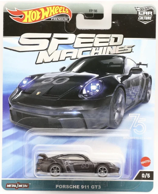 HOT WHEELS PREMIUM 2023 Car Culture Speed Machine Porsche 911 Gt3 Chase